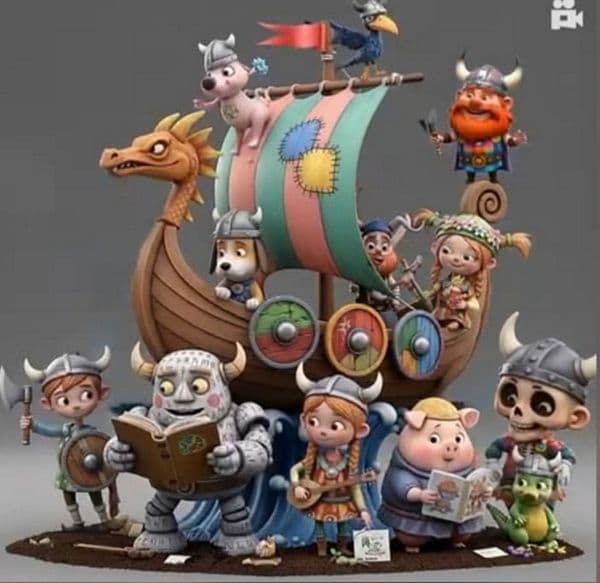 Boceto Infantil Goya-El Brasil