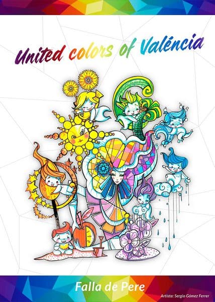 Boceto Infantil Pintor Salvador Abril-Pere III El Gran