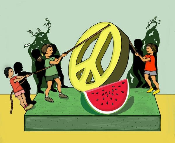 Boceto Infantil Àngel Guimerà-Pintor Vila Prades