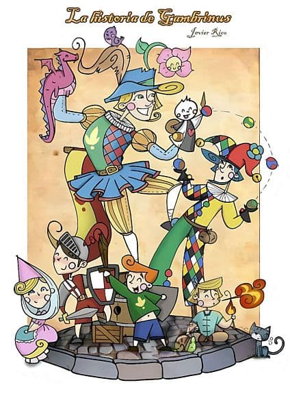 Boceto Infantil Pare Alegre-Enric Navarro