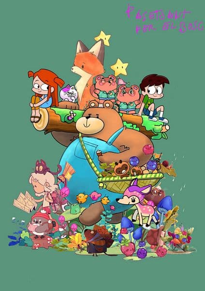 Boceto Infantil Plaça Pintor Segrelles