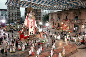 ofrenda fallas