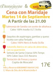 Cena con Maridaje