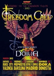 Concierto de Freedom Call + Doria