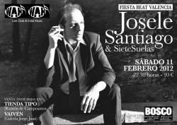 Concierto de Josele Santiago & SieteSuelas