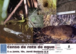 Conferencia y excursin: Censo de rata de agua