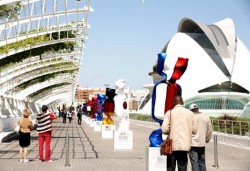 Exposicion Sweet de Laurence Jenkell en el Umbracle