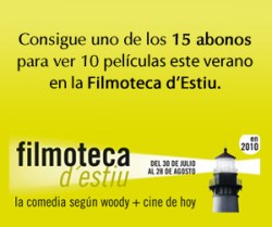 Sorteo 15 abonos para la Filmoteca d'Estiu