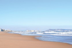 Playa de Valencia en Valencia