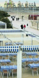 Playa de Pinedo en Valencia