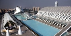 Ciudad de las Artes y de las Ciencias en Valencia