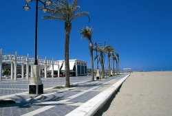 Playa de la Malvarrosa en Valencia