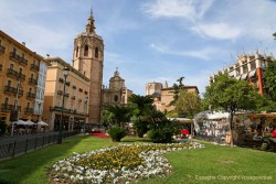 Plaza de la Reina  en Valencia