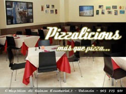 Restaurante Pizzalicious en Valencia