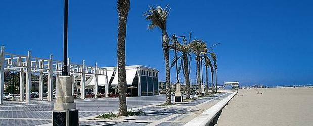 La Malvarrosa, playa de Valencia La Malvarrosa, playa de Valencia